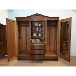 piękna szafa międzywojenna szuflady - obrazek 4