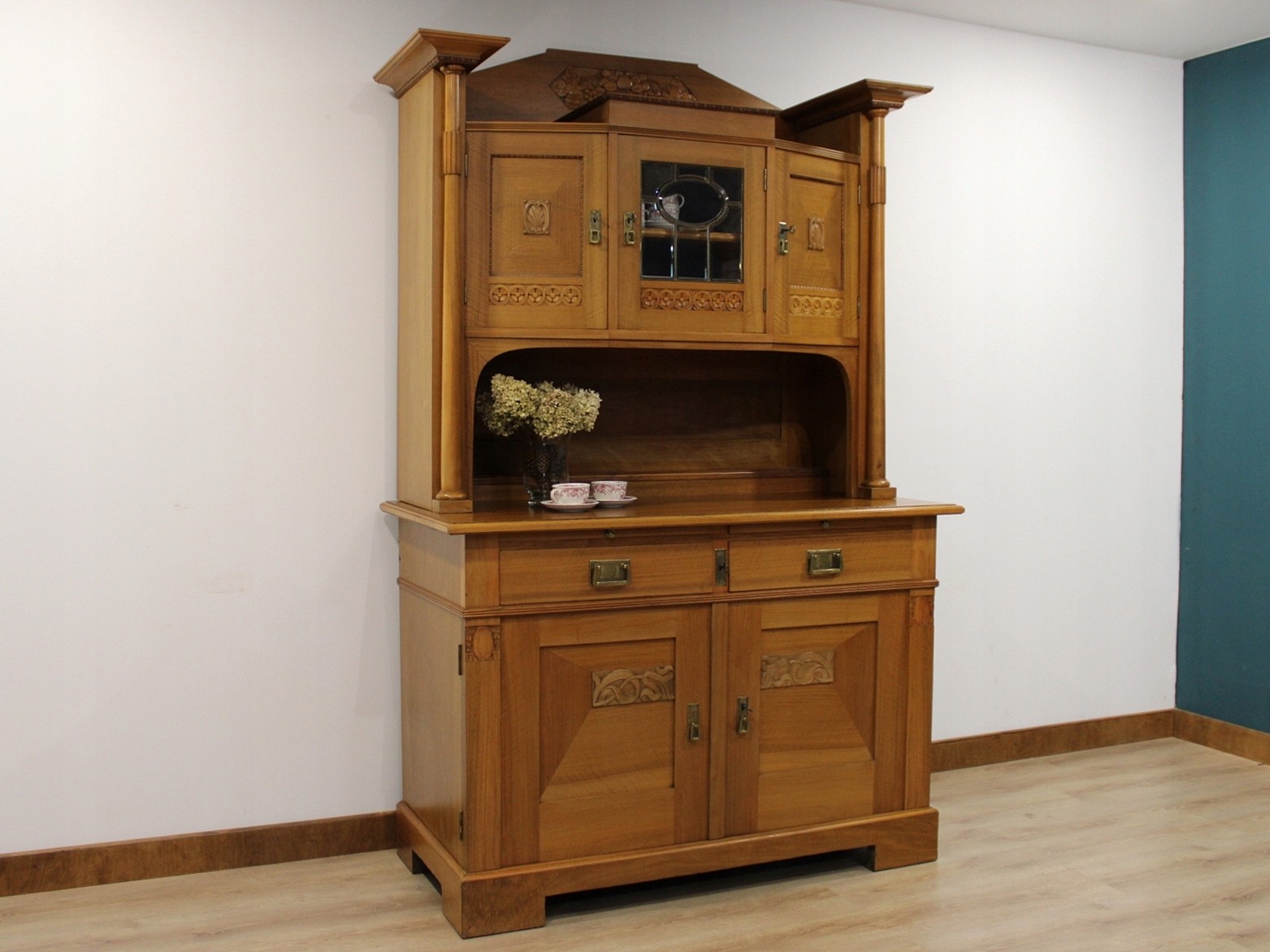 23101103 (4) kredens secesyjny - obrazek 1