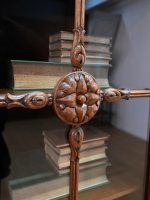 śliczna dębowa jasna biblioteka - obrazek 5