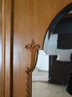 jasna szafa z lustrem dąb - obrazek 4