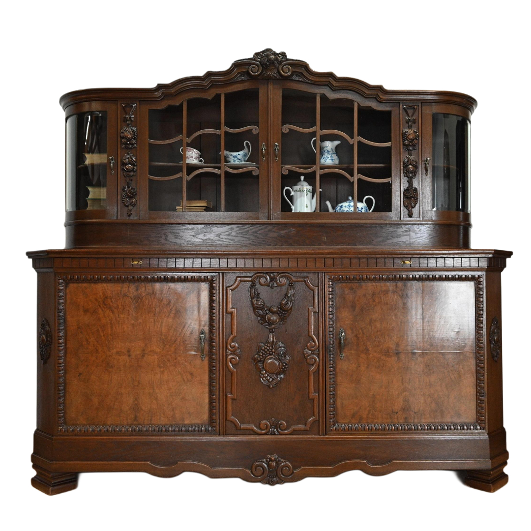 25062801 piękny kredens z dużą witryną - obrazek 1