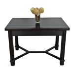 stół ciemny dębowy rozkładany