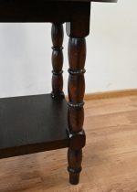 stolik okrągły marmurowy blat ok 1940 rok - obrazek 10