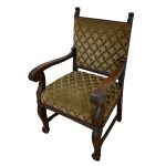 fotel na lwich łapach