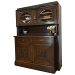 dębowy kredens secesyjny