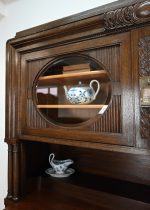 dębowy kredens secesyjny - obrazek 7