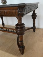 dębowy stół z ozdobnym łącznikiem - obrazek 9