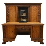 gabinet w jasnym dębie