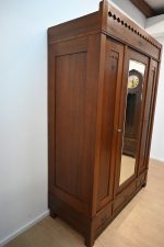 szafa dębowa z lustrem - obrazek 12