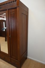 szafa dębowa z lustrem - obrazek 11