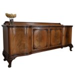 długa orzechowa komoda rozbierana