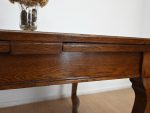 duży rozkładany drewniany stół - obrazek 10