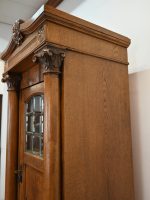 słupek wąska witryna w jasnym dębie - obrazek 7