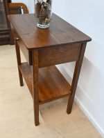 dębowy niciak stolik z szufladą - obrazek 5