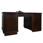 biurko w litym dębie