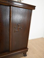 komoda z około 1920 roku w ciepłym dębie - obrazek 10