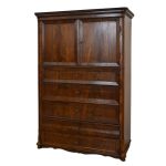 śliczna sekretera orzechowa