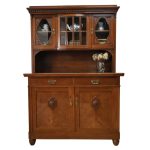 kredens orzechowy secesyjny