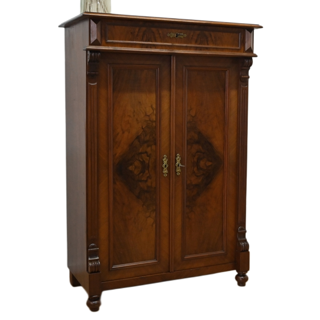 26022502 (0) bieliźniarka eklektyczna szafka orzech - obrazek 1