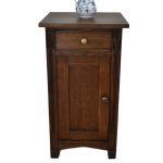 dębowa secesyjna szafka nocna