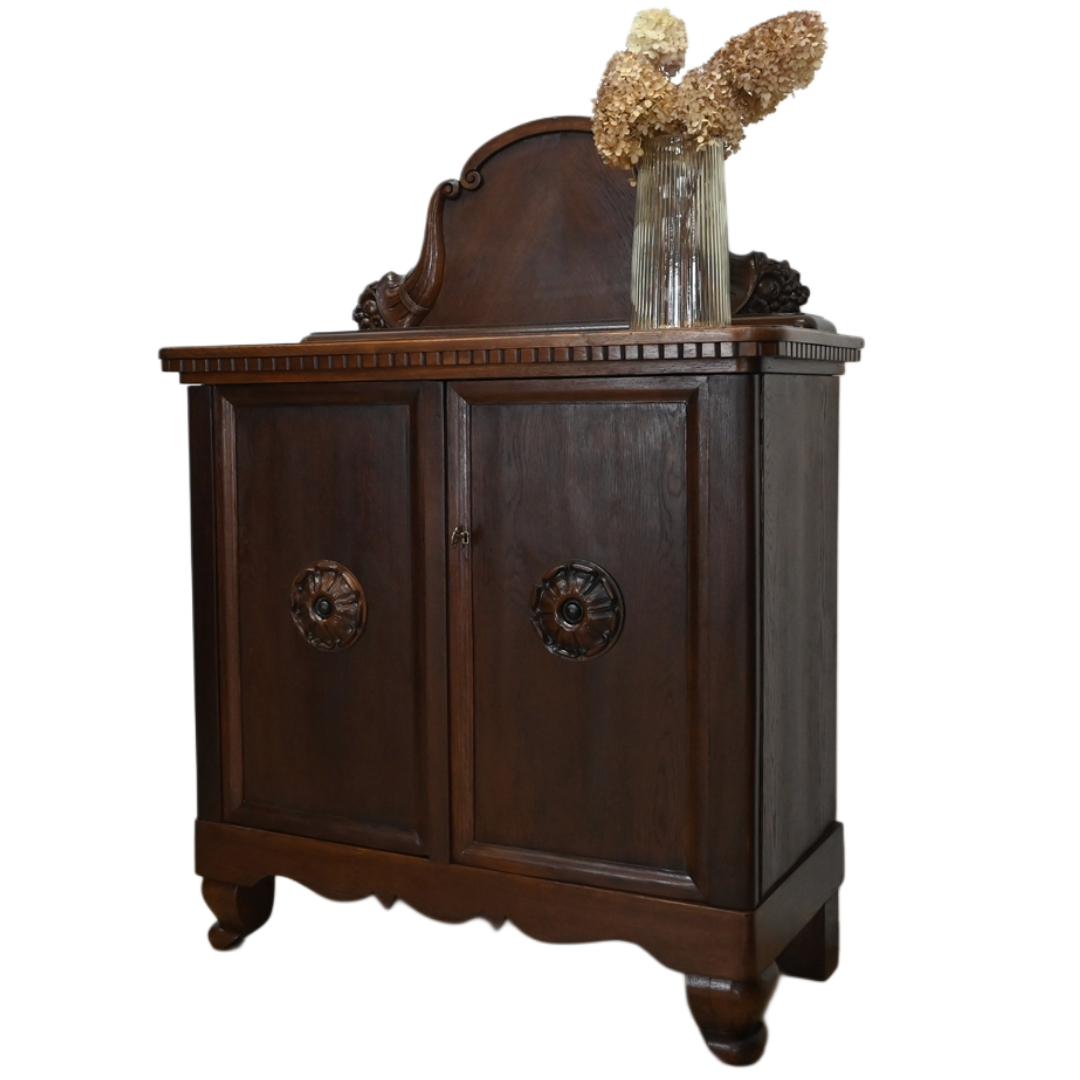 26031602 (0) komoda międzywojenna z nadstawką - obrazek 1