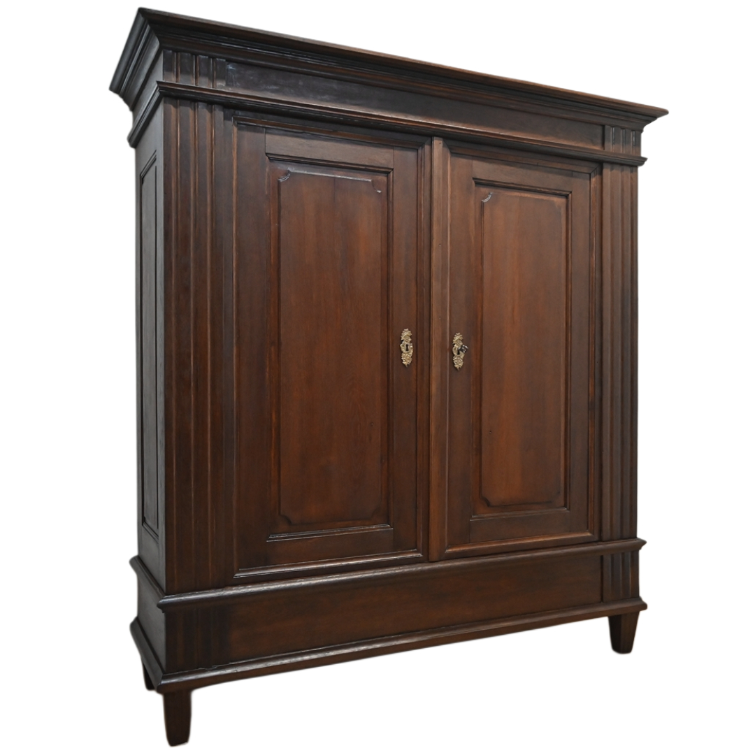 26031604 (0) duża szafa z litego dębu z około 1880 roku - obrazek 1