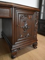 piękne biurko międzywojenne gabinet - obrazek 11