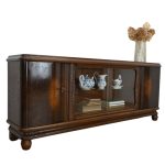 niska szafka tv suwane szyby