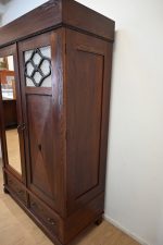 szafa międzywojenna z lustrem szuflady - obrazek 6