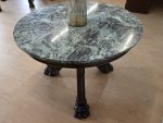 duży okrągły stolik z marmurem - obrazek 6
