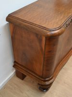 niska orzechowa komoda szafka tv - obrazek 7