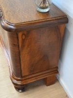 niska orzechowa komoda szafka tv - obrazek 8