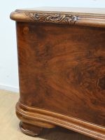 niska orzechowa komoda szafka tv - obrazek 9