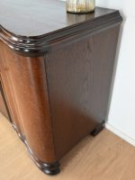 dębowo orzechowa długa komoda - obrazek 8