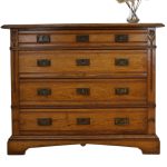 komoda secesyjna z około 1900 roku