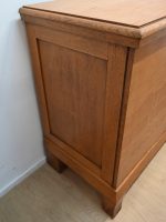 jasna długa komoda dębowa - obrazek 7