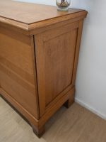 jasna długa komoda dębowa - obrazek 8