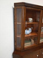 kątnik dębowy art deco witryna - obrazek 5