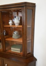kątnik dębowy art deco witryna - obrazek 7