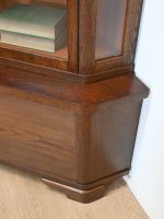 kątnik dębowy art deco witryna - obrazek 8