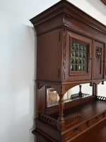 eklektyczny kredens mahoniowy - obrazek 4
