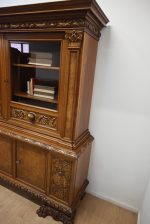 duża biblioteka orzechowa - obrazek 6