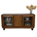 szafka witryna art deco tv