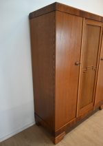 jasna dębowa szafa art deco - obrazek 5