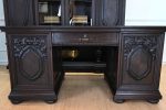 komplet gabinetowy biurko i biblioteka - obrazek 5