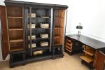 komplet gabinetowy biurko i biblioteka - obrazek 16
