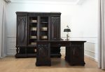 komplet gabinetowy biurko i biblioteka - obrazek 3