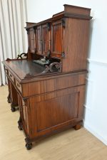 mahoniowe biurko z około 1890 roku - obrazek 11