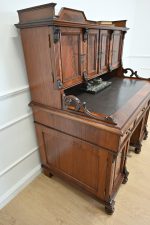 mahoniowe biurko z około 1890 roku - obrazek 6