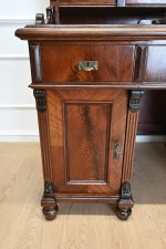 mahoniowe biurko z około 1890 roku - obrazek 8
